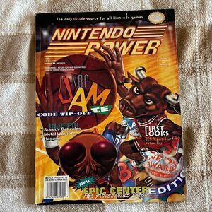 NINTENDO POWER Volume 70 NBA Jam